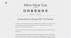 Desktop Screenshot of minnmyatsoe.com